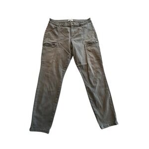 PISTOLA Jeans Women's Size 32 Gray Denim Ankle Skinny Leg Stretch Zipper Pockets